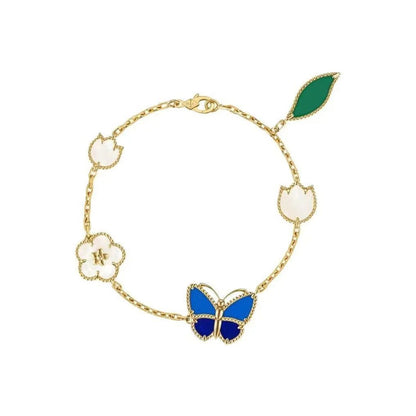 [LUXE]PULSERA CON 5 MOTIVOS DE LUCKY SPRING