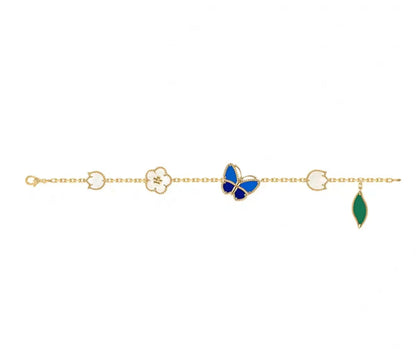 [LUXE]PULSERA CON 5 MOTIVOS DE LUCKY SPRING