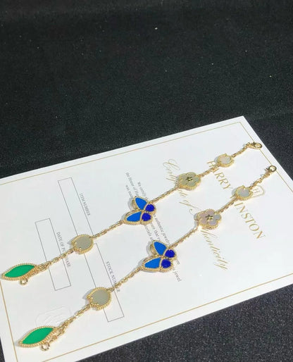 [LUXE]PULSERA CON 5 MOTIVOS DE LUCKY SPRING