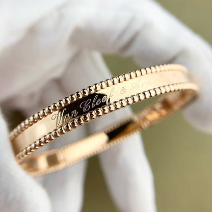 [LUXE]PULSERA DE DIAMANTES PERLEE DE 1 HILERA 