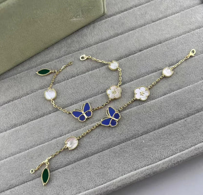 [LUXE]PULSERA CON 5 MOTIVOS DE LUCKY SPRING