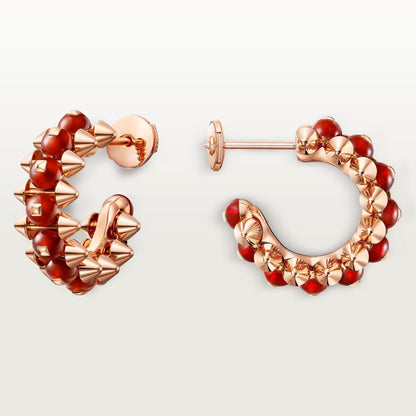 [LUXE] CLASH 7.9MM AGATE CHALCEDONY EARRINGS