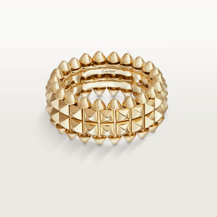 [LUXE] CLASH 9.2MM DOUBLE ROW RING