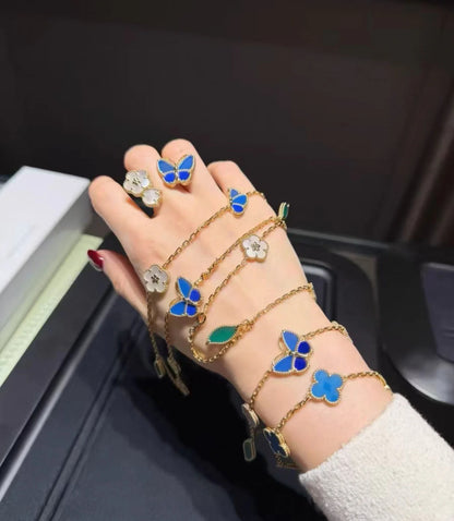[LUXE]PULSERA CON 5 MOTIVOS DE LUCKY SPRING
