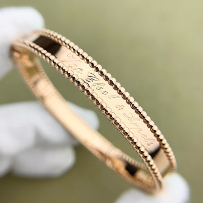 [LUXE]PULSERA DE DIAMANTES PERLEE DE 1 HILERA 