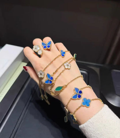 [LUXE]PULSERA CON 5 MOTIVOS DE LUCKY SPRING