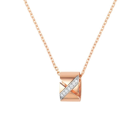 [LUXE] COLLAR DE DIAMANTES CON PRUEBA DE GRAVAMEN