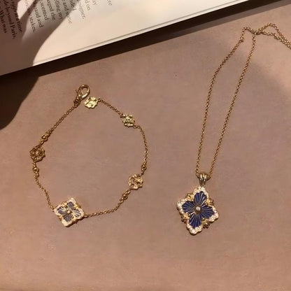 [LUXE JEWELRY] OPERA TULLE ENAMEL BRACELET
