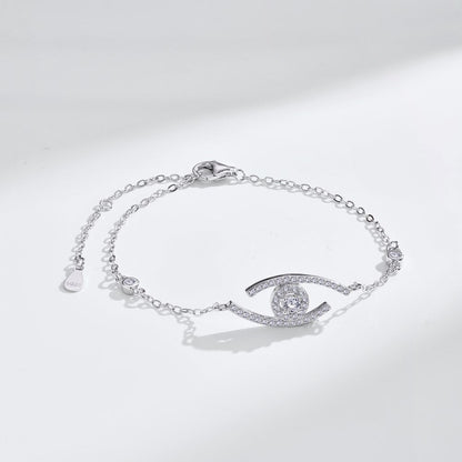 [LUXE] Lucky Eye Pave-Set Diamond Bracelet