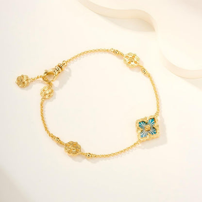 [LUXE JEWELRY] OPERA TULLE ENAMEL BRACELET