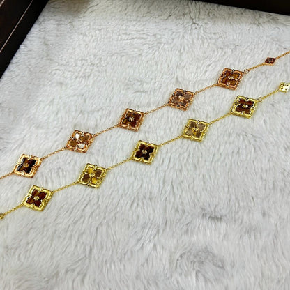 [LUXE JEWELRY] OPERA 5 MOTIFS TULLE ENAMEL BRACELET