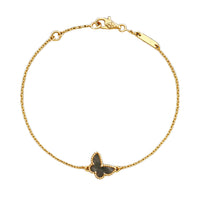 [LUXE]PULSERA DE MARIPOSA DE ÓNIX