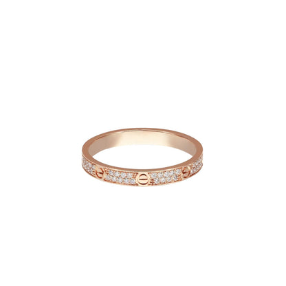[LUXE] LOVE RING 2.65MM DIAMOND