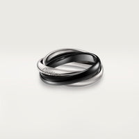 [LUXE] TRINITY 3.2MM RING BLACK CERAMIC