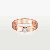 [LUXE] LOVE RING 3.6MM 1 BIG DIAMOND