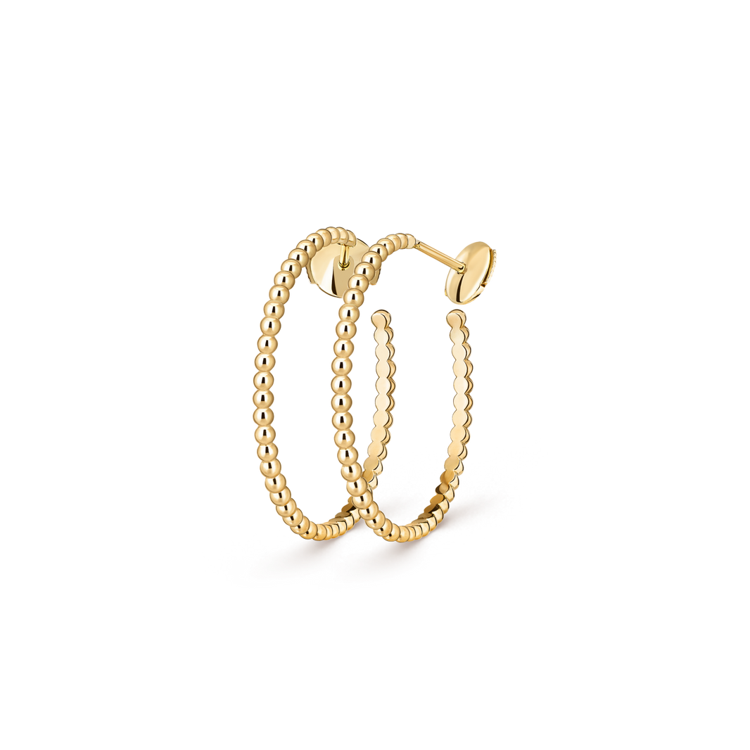 [LUXE] SMOOTH BEAD STUD EARRINGS