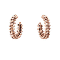 [LUXE] CLASH SMALL HOOP EARRINGS