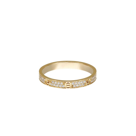 [LUXE] LOVE RING 2.65MM DIAMOND
