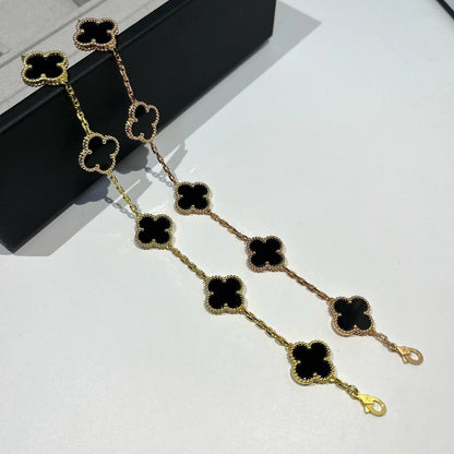 [LUXE]Clover & Juste & Lover  Bracelet Stack Set