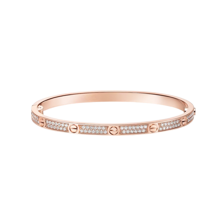 [LUXE] LOVE BRACELET 3.65MM DIAMOND-PAVED