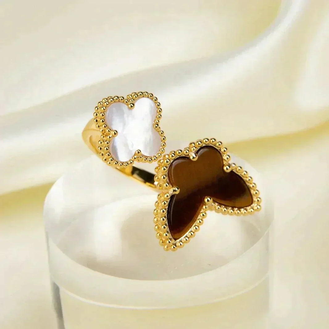 [LUXE]LUCKY BETWEEN THE FINGER RING