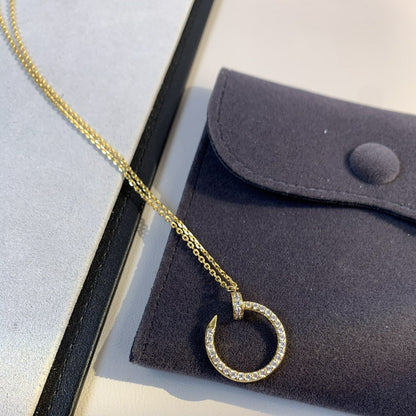 COLLAR [LUXE]JUSTE ORO DIAMANTES 