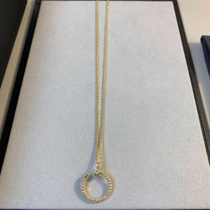 COLLAR [LUXE]JUSTE ORO DIAMANTES 