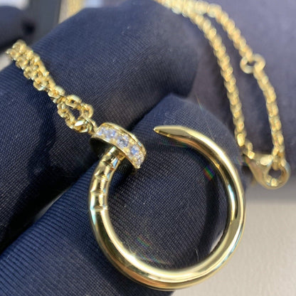 COLLAR [LUXE]JUSTE ORO DIAMANTES 