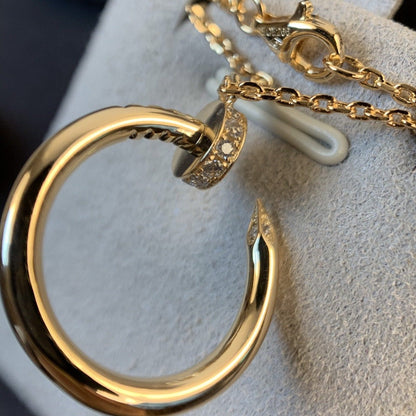 COLLAR [LUXE]JUSTE ORO ROSA 