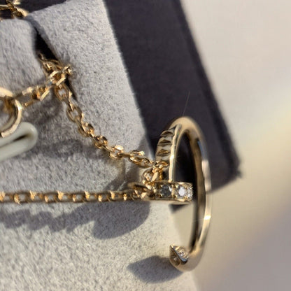 COLLAR [LUXE]JUSTE ORO ROSA 