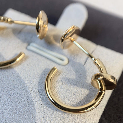 PENDIENTES [LUXE]JUSTE ORO ROSA 