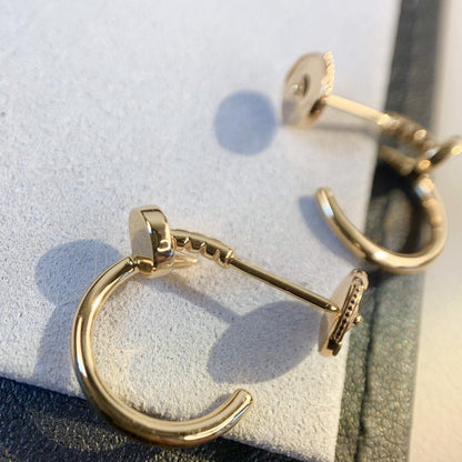 PENDIENTES [LUXE]JUSTE ORO ROSA 
