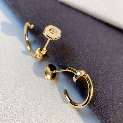 PENDIENTES [LUXE]JUSTE ORO ROSA 