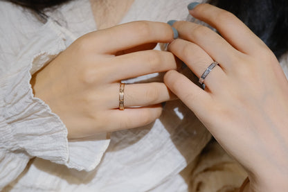 [LUXE] ANILLO DE AMOR 2,65 MM DIAMANTE 