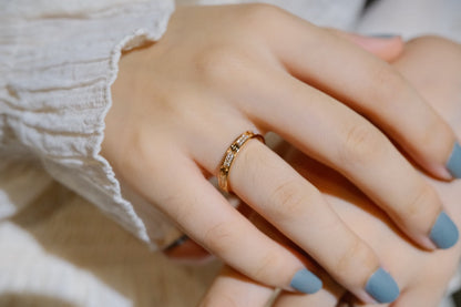 [LUXE] ANILLO DE AMOR 2,65 MM DIAMANTE 