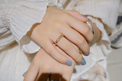 [LUXE] ANILLO DE AMOR 2,65 MM DIAMANTE 