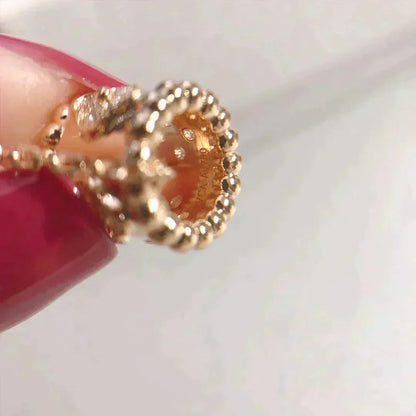 [LUXE] COLLAR CON PEDANTE DE PERLEE ORO / ORO ROSA