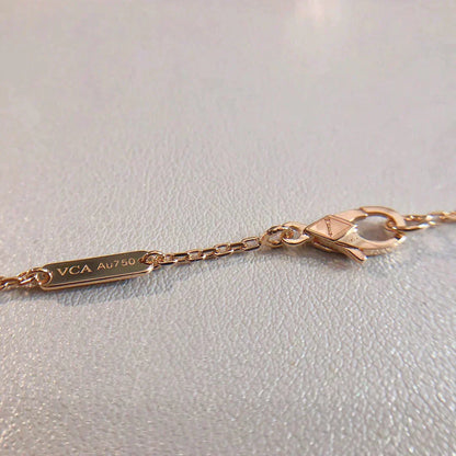 [LUXE] COLLAR CON PEDANTE DE PERLEE ORO / ORO ROSA