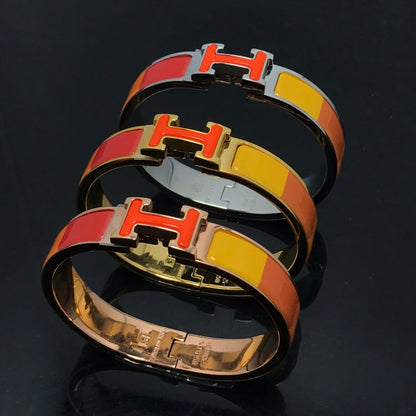 PULSERA [LUXE]H CERÁMICA ARCOÍRIS NARANJA
