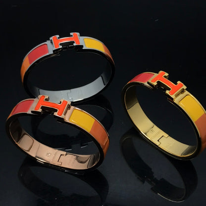 PULSERA [LUXE]H CERÁMICA ARCOÍRIS NARANJA