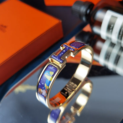 [LUXE]H PULSERA ESTRELLA Y LUNA 12MM