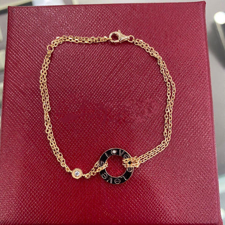 [LUXE]PULSERA AMOR 2 DIAMANTES
