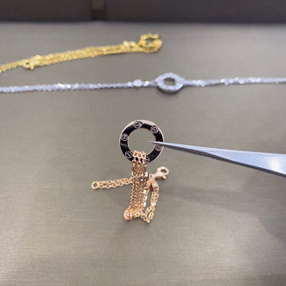 [LUXE]PULSERA AMOR 2 DIAMANTES