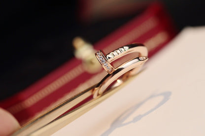 [LUXE]JUSTE ANILLO 2,65 MM ORO ROSA DIAMANTE
