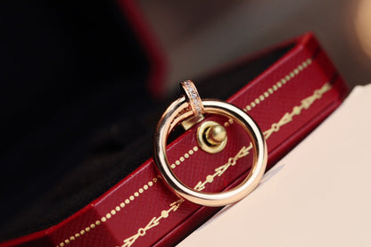 [LUXE]JUSTE ANILLO 2,65 MM ORO ROSA DIAMANTE