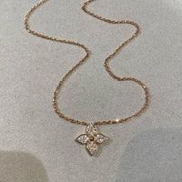 [LUXE]COLLAR DE DIAMANTES CON ESTRELLA