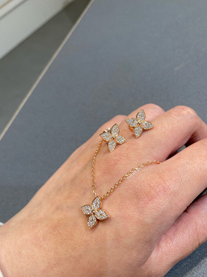 [LUXE]COLLAR DE DIAMANTES CON ESTRELLA