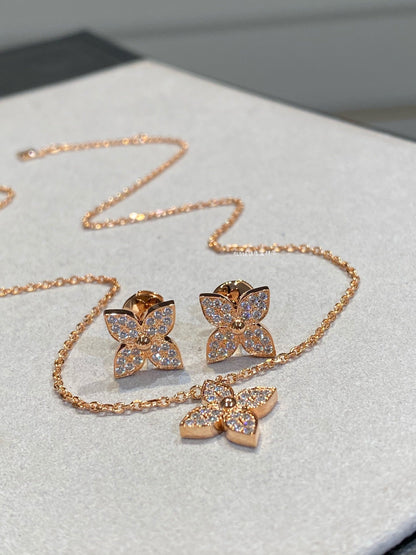 [LUXE]COLLAR DE DIAMANTES CON ESTRELLA