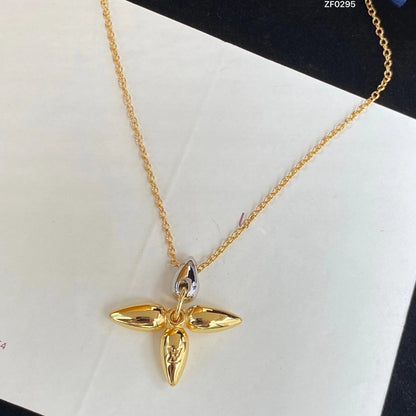 [LUXE]LOUISETTE COLLAR DE ORO CON PEDANTE