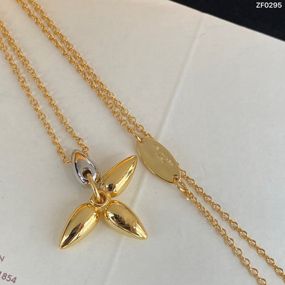 [LUXE]LOUISETTE COLLAR DE ORO CON PEDANTE
